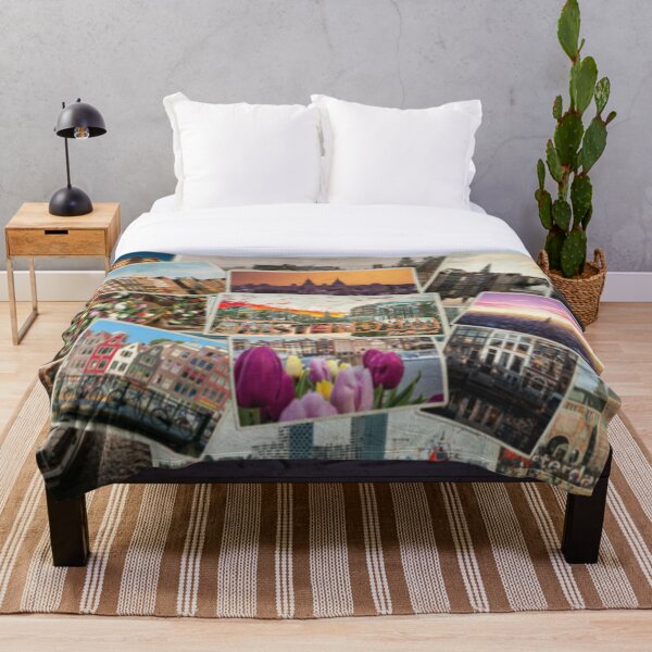 Item preview, Greetings from Amsterdam in Holland vintage style retro souvenir designed and sold by DeveloperProp0.
