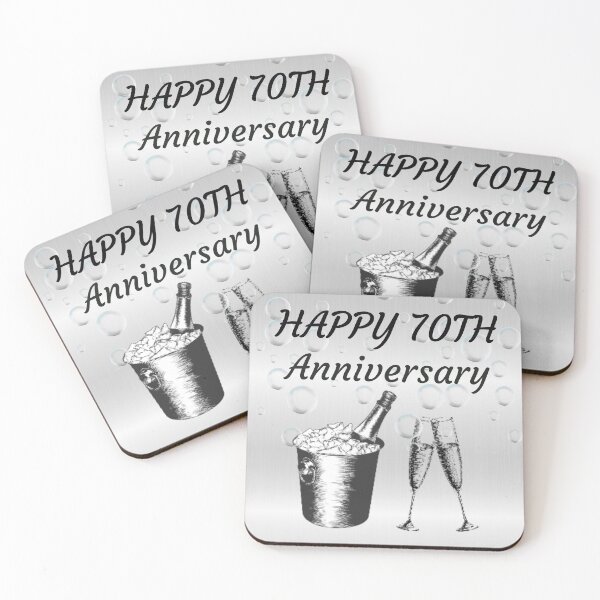 Item preview,  Anniversary milestones 70th designed and sold by MandySJ.