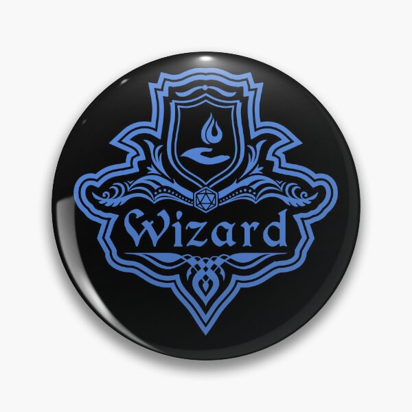 Item preview, D&D Wizard Class 1 Color Emblem designed and sold by sunburstrpg.