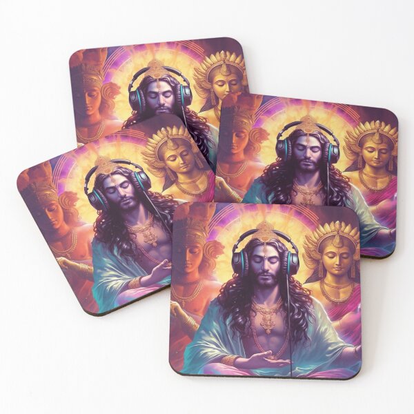 Item preview, God is the DJ designed and sold by apolinART.