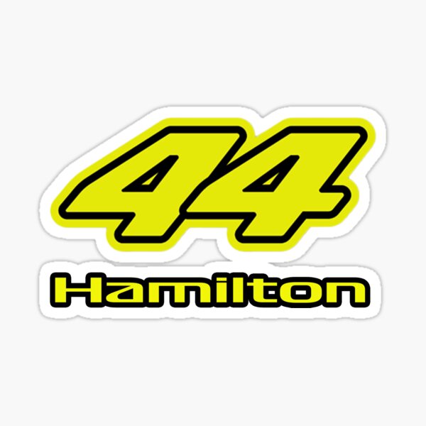 Item preview, Lewis Hamilton Number 44 designed and sold by BradF1Posters.