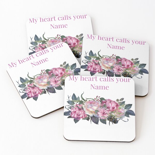 Item preview, My heart calls your name i love you charlotte designed and sold by NOURnina.