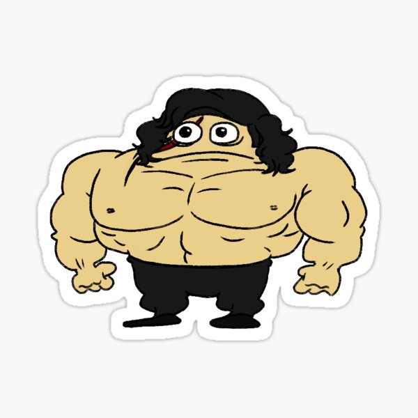Vista previa del artículo con la obra «ben swolo», diseñado y vendido por James Vanian.