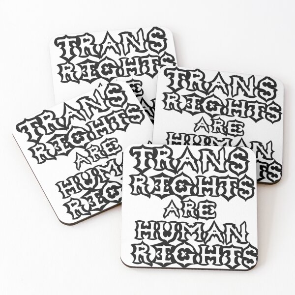 Item preview, Trans Rights Are Human Rights Gothic Font designed and sold by Xyluxus.