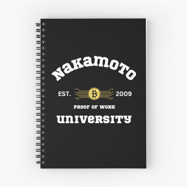 Item preview, Nakamoto Bitcoin University Design designed and sold by RektRepublic.