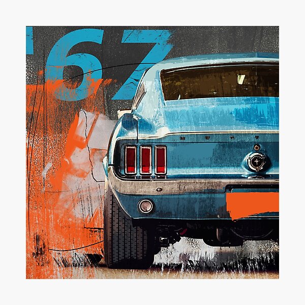 Ford Mustang Photographic Print