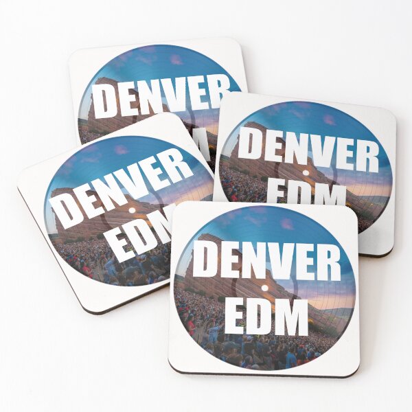 Aperçu de l'œuvre Vinyle Denver EDM Red Rocks créée et vendue par westminstershop.