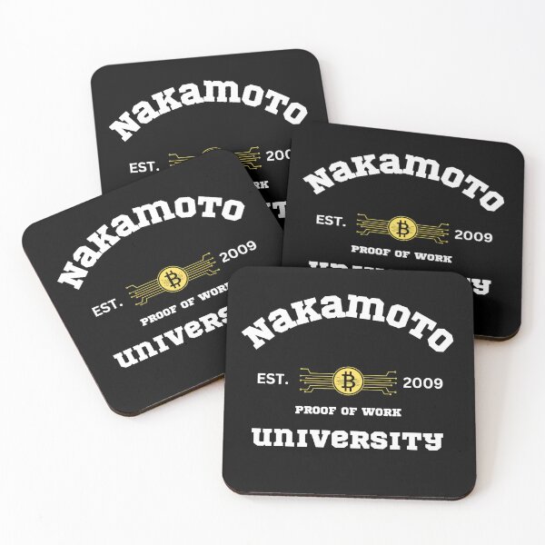 Item preview, Nakamoto Bitcoin University Design designed and sold by RektRepublic.