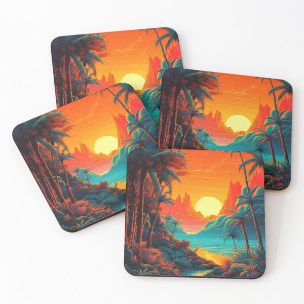 Item preview, Tropical Sunset  designed and sold by EnviPrints.