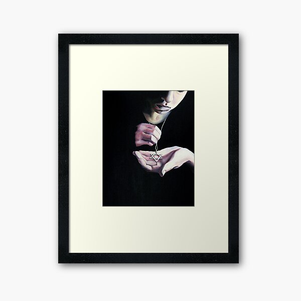 One Star Framed Art Print