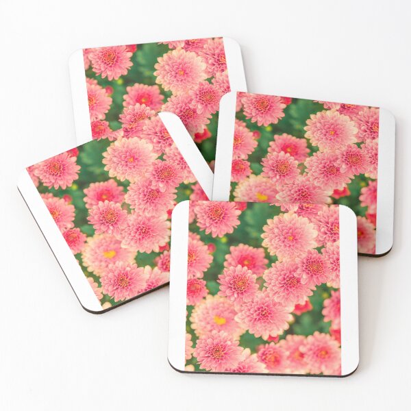 Item preview, Blooming red & pink flowers art designed and sold by InnovativeEarth.