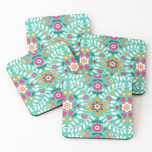 Item preview, Folk Flowers designed and sold by HelenaRoberts1.