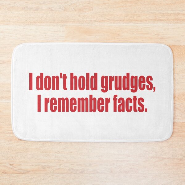 Item preview, I don't hold grudges designed and sold by SunnyAngst.