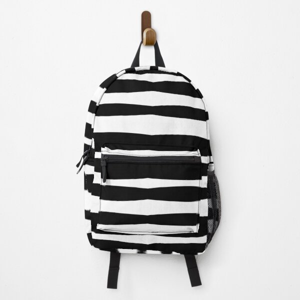 Item preview, Barbiecore Bathing Suit Stripes - Black and White designed and sold by Una Somerville.