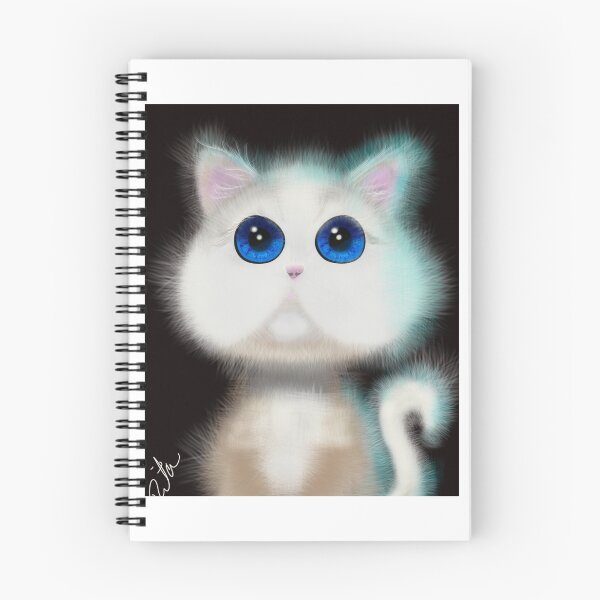 Item preview, Blue eyed furry kitten designed and sold by picasso-1.
