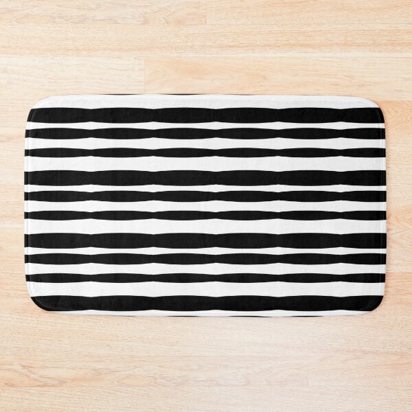 Item preview, Barbiecore Bathing Suit Stripes - Black and White designed and sold by Una Somerville.