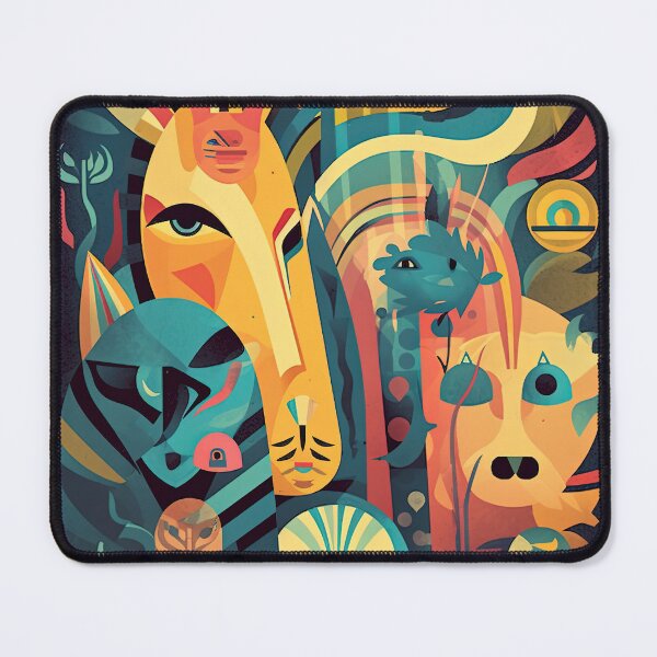 Item preview, Abstract African Animals designed and sold by Rick Navarro.