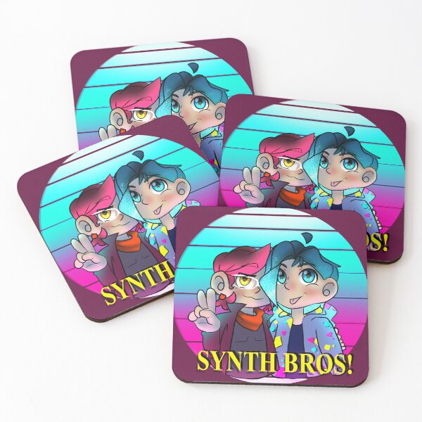 Item preview, Synth Bros Adrial and Brisk designed and sold by DarkTunnelCorp.