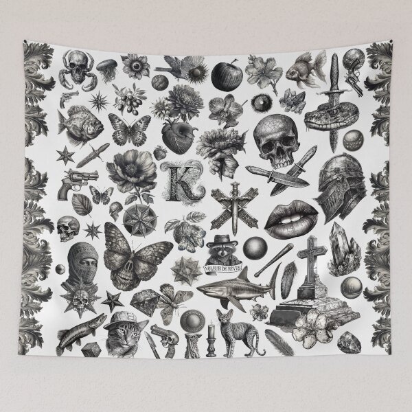 Item preview, 1000 flash tattoos designed and sold by David Mudry.