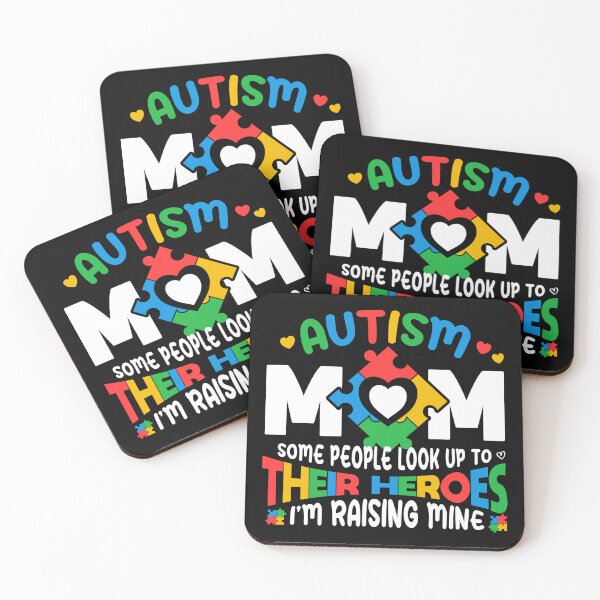 Item preview, Autism Mom Some People Look Up to Their Heroes I'm Raising Mine Tye Die Gift designed and sold by JUSTBEELEGANT.