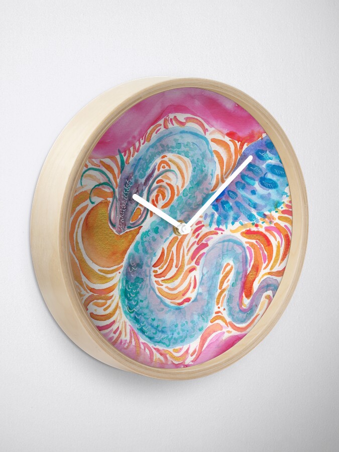 Alternate view of Sky Dragon Clock