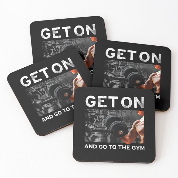 Item preview, Get On and Go to the Gym: Embrace the Active Lifestyle designed and sold by sirMatys.