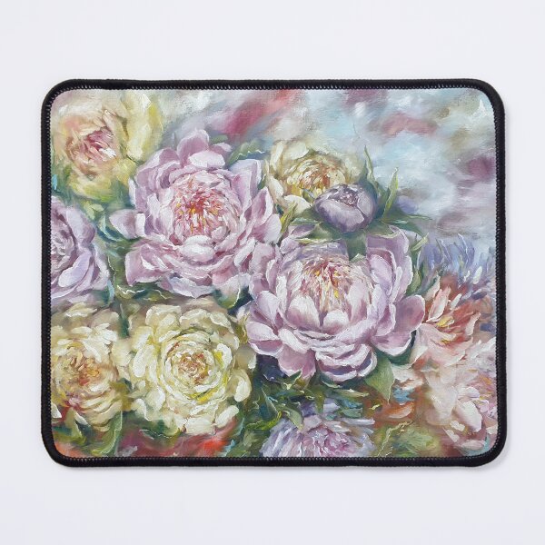 Item preview, Flower smile, oil painting by Marina Daniluka designed and sold by MariDaniArt.