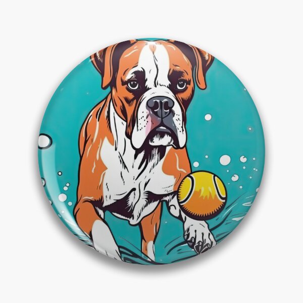 Item preview, Paw-some Boxer Boutique: Playful Puppy designed and sold by DooodleGod.