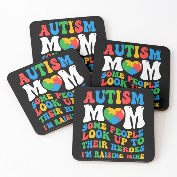 Item preview, Autism Mom Some People Look Up to Their Heroes I'm Raising Mine Tye Die Gift designed and sold by JUSTBEELEGANT.