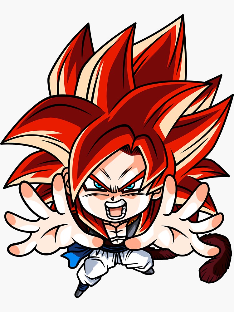 Super Saiyan 4 Limit Breaker Goku Sticker for Sale by dvgrff229