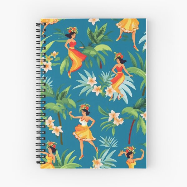 Item preview, Hawaiian Heat: A Bold and Colorful Hawaiian Pattern with a Vintage Twist designed and sold by SeamlessGuru.