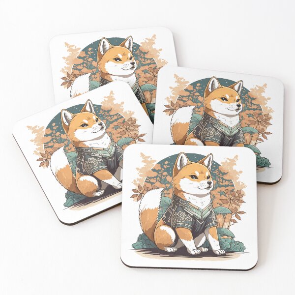 Item preview, Cute Shiba Inu in Kimono designed and sold by DiGi007.