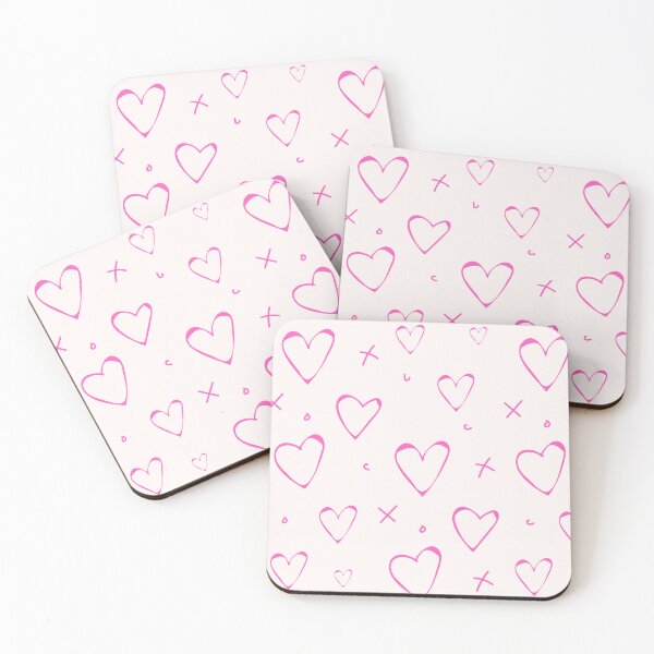 Item preview, Hearts Background #1 designed and sold by JuzzMoveForward.