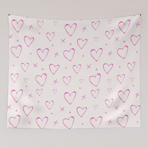 Item preview, Hearts Background #1 designed and sold by JuzzMoveForward.