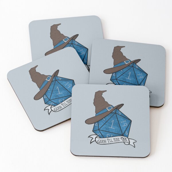 Item preview, Guess I’ll Just Die (Wizard) designed and sold by AntiheroDesigns.