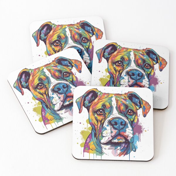 Item preview, Pawsitively Punching: Boxer Dog Digital Art design designed and sold by DooodleGod.