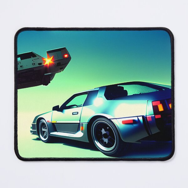 Item preview, retrowave synthwave car race designed and sold by rosesondesign.