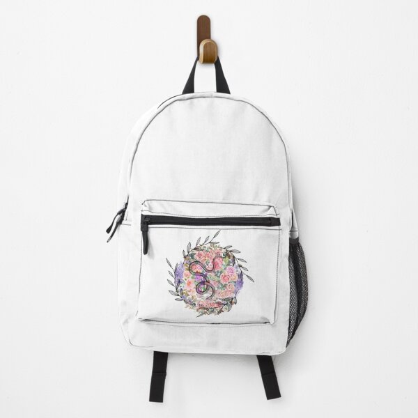 Vista previa del artículo con la obra «serpiente floral», diseñado y vendido por brodaart.