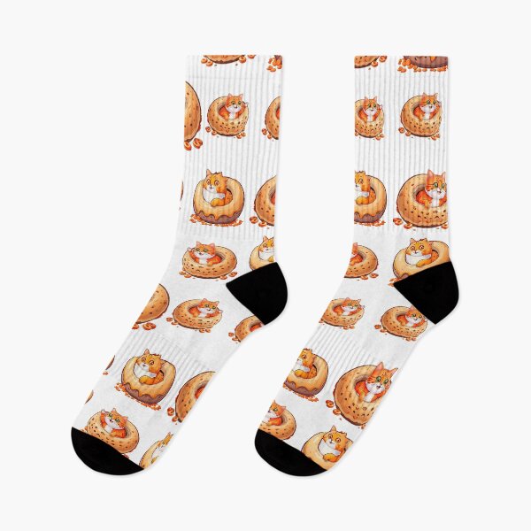 Item preview, Donuts Cute Cats Pattern designed and sold by miaowlove.
