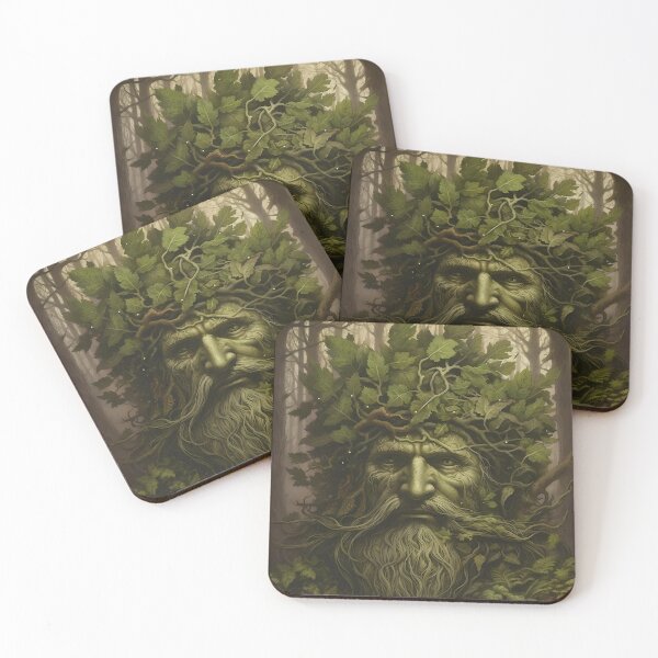 Item preview, The Green Man protects nature designed and sold by Karl Aldinger.