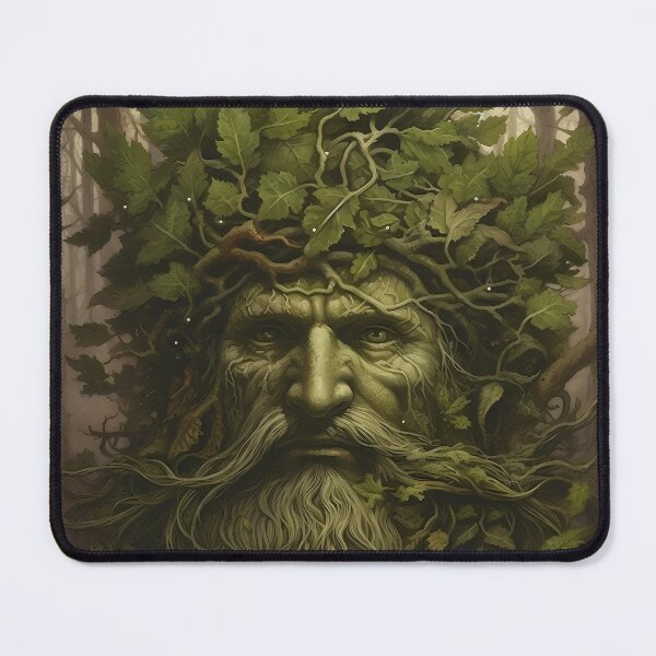 Item preview, The Green Man protects nature designed and sold by Karl Aldinger.