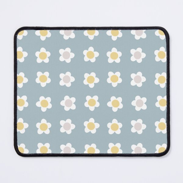 Item preview, Cute Flower Stripes Spring And Summer Floral Pattern Sky Blue designed and sold by scorpiolane.