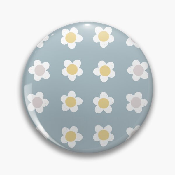Item preview, Cute Flower Stripes Spring And Summer Floral Pattern Sky Blue designed and sold by scorpiolane.