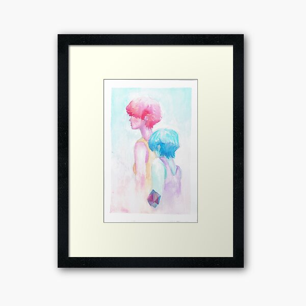 pastel Framed Art Print