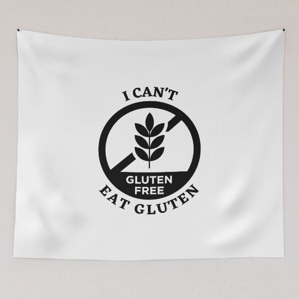 Item preview, I Cant Eat Gluten With Gluten Free Logo designed and sold by MindPalette.