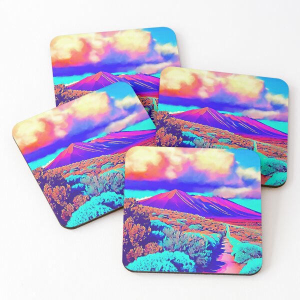 Item preview, Rocky Mountain Sagebrush Pop Art Landscape designed and sold by LaRoach Digital Arts.