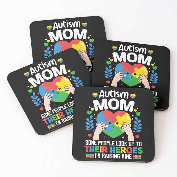 Item preview, Funny Autism Mom Some People Look Up to Their Heroes I'm Raising Mine Tye Die Gift designed and sold by JUSTBEELEGANT.