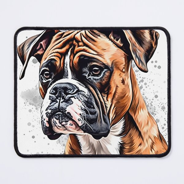 Item preview, Boxer Buddy: Portable Photo-Realistic Dog design designed and sold by DooodleGod.