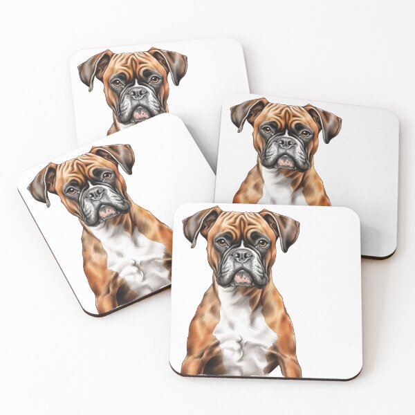 Item preview, Boxer Buddies: Cute Dog Designs for Loyal Boxer designed and sold by DooodleGod.