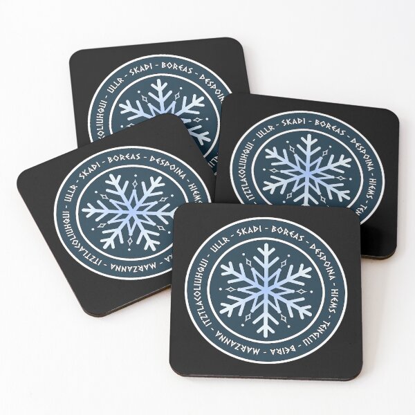 Item preview, Ancient Gods of Winter, Cold and Snow - Ancient Mythology and Deities  designed and sold by Agema Apparel.